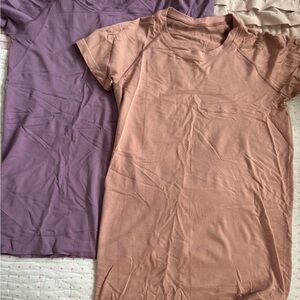 Lululemon Purple and Pink swiftly tech